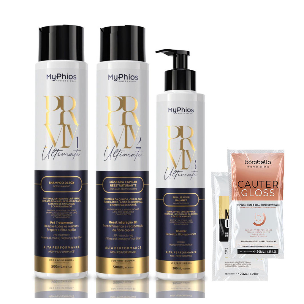 MyPhios Ultimate PRMY Shampoo + Máscara & Finalizador 300mL