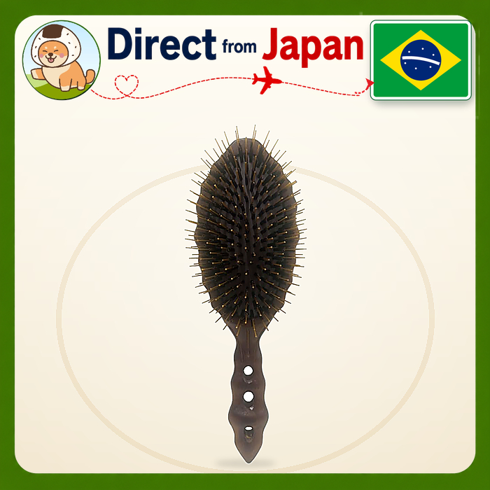 Y.S.PARK Escova Cushion Brush Luster Wood Styler YS-651 [Direto do Japão]