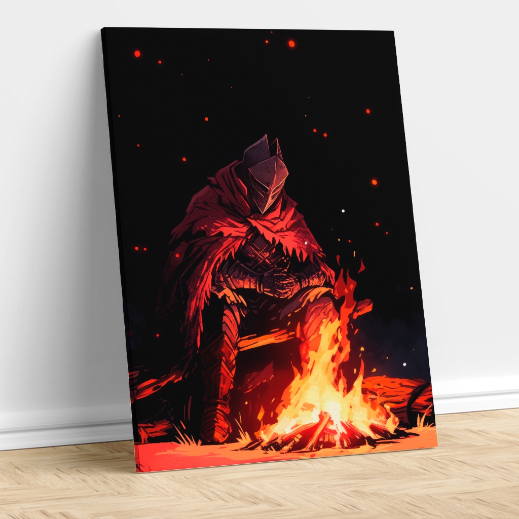 Placa Decorativa MDF Grande Dark Souls Quadro Gamer Decoração Parede