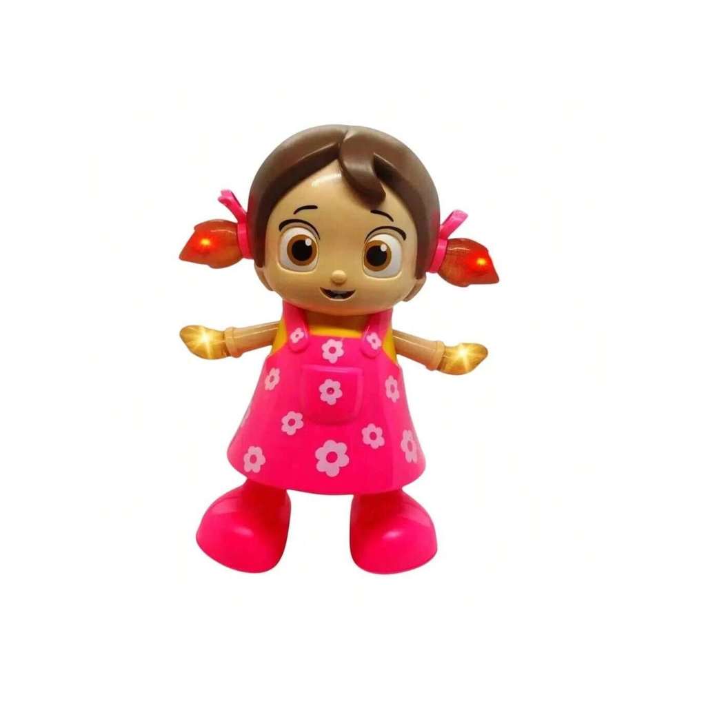 Brinquedo Boneca Dançarina Musical Dance Girl Com Luzes e Som Kawii.