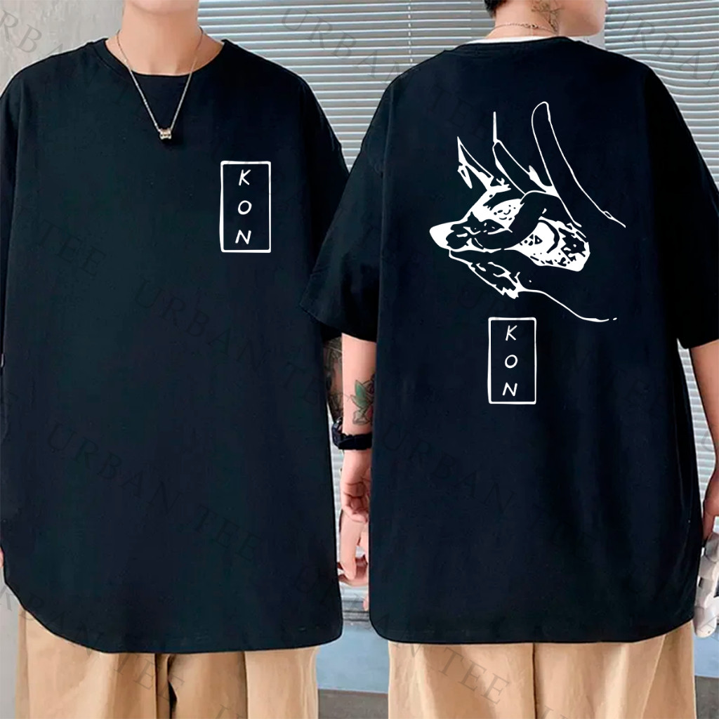 Camiseta Aki Hayakawa Kon Fox Devil Chainsaw Man - Camisa de Malha 100% Algodão - Envio Imediato - Polar Clothing Store