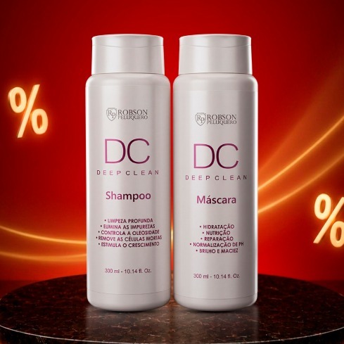 KIT DEEP CLEAN 300 ML ,ROBSON PELUQUERO.