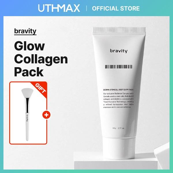 [BRAVITY Oficial] Derma Stemcell Deep Glow Pack 60g + Espátula