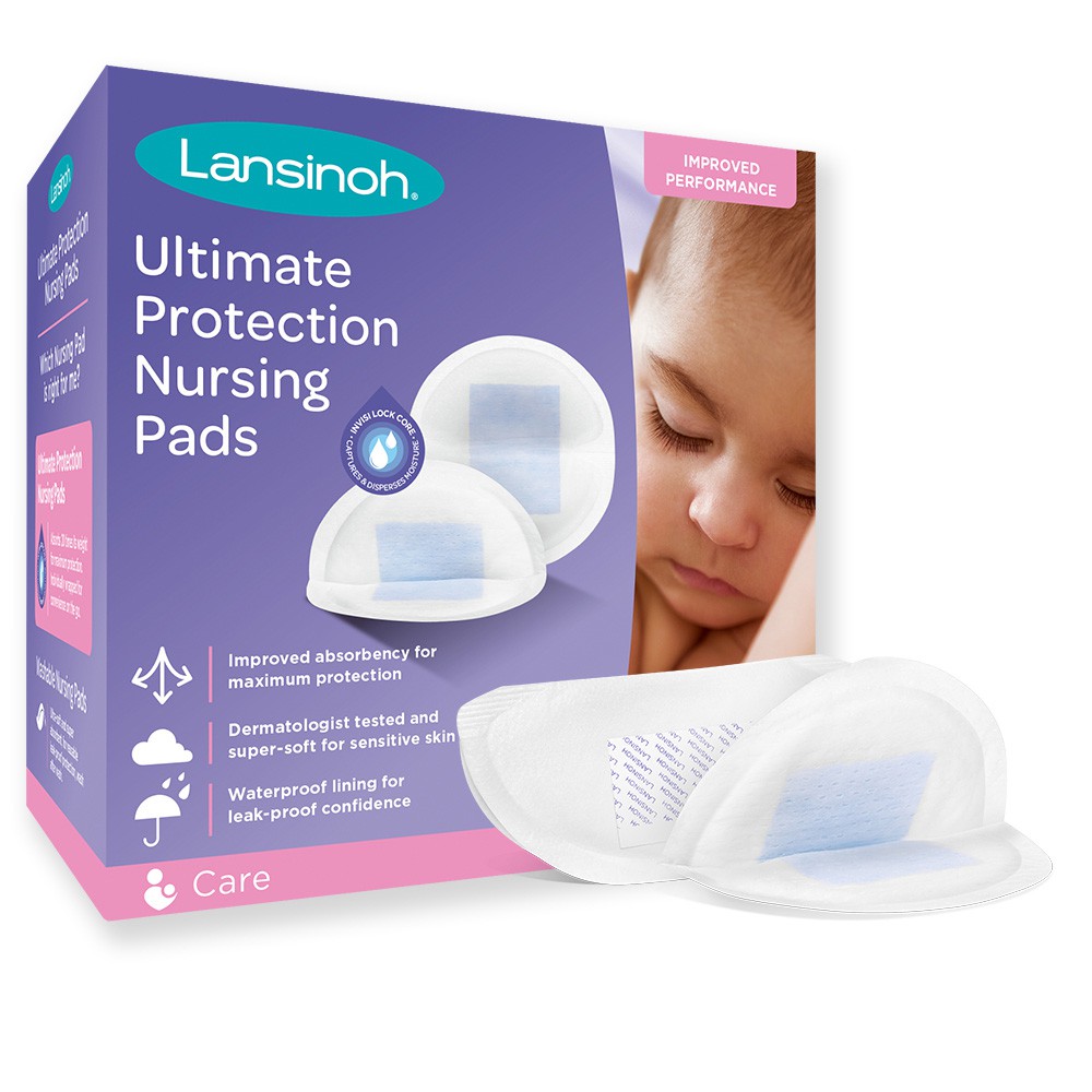 Absorventes Descartáveis para Seios Ultimate Protection Lansinoh - 24 unidades