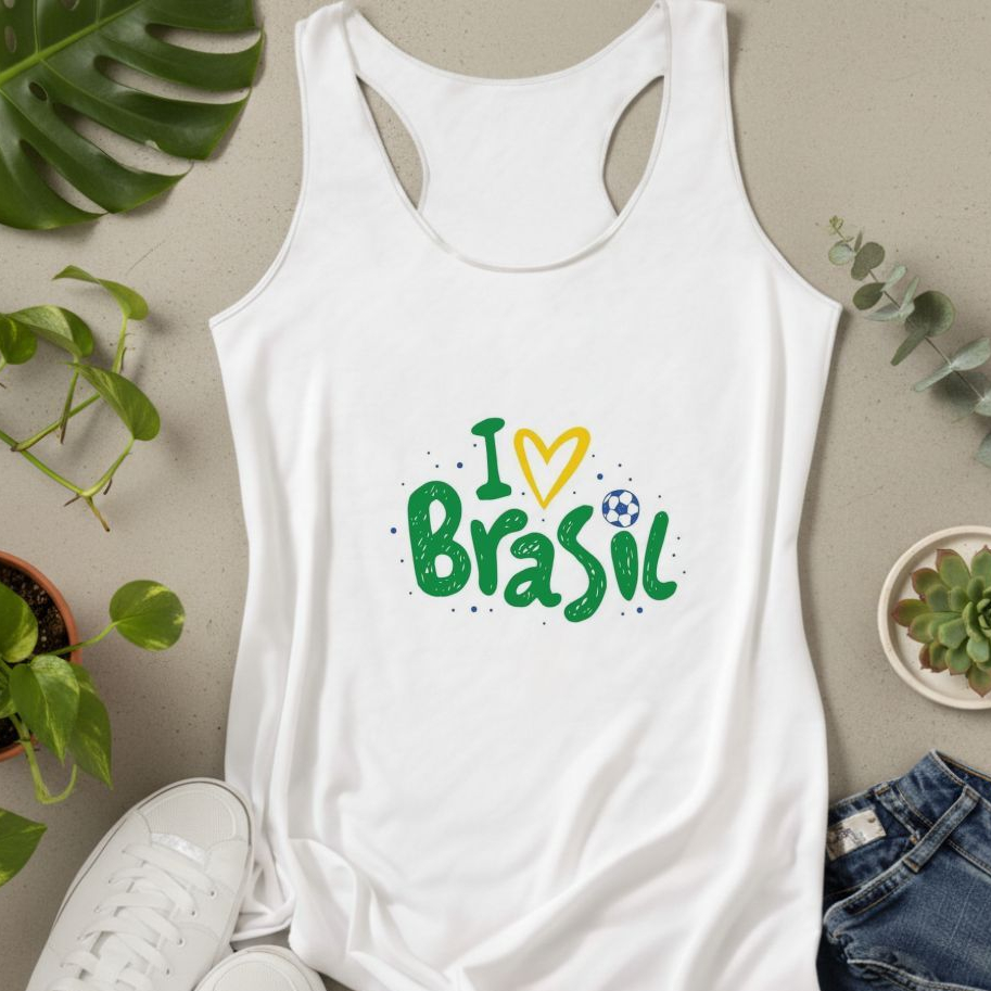 REGATA, academia, EU AMO O BRASIL, fitness, verão, plus size, gym, projeto fitness, blusas