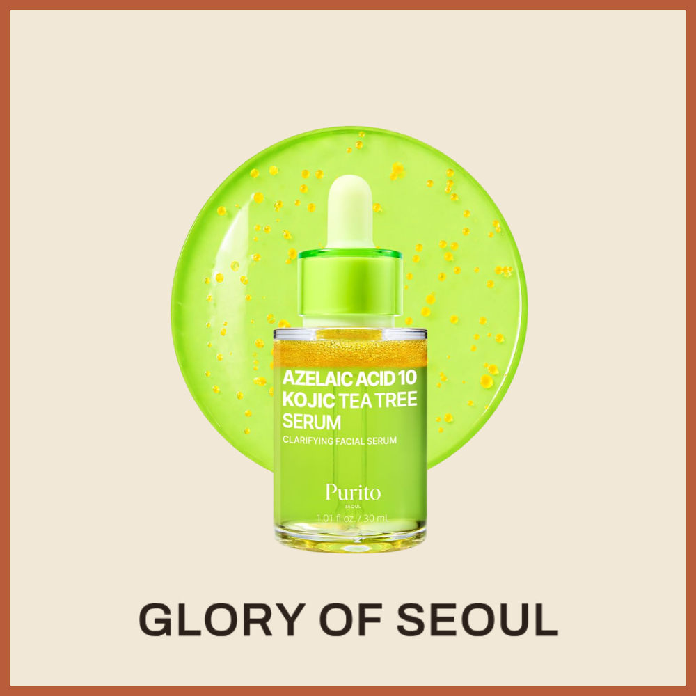 PURITO Azelaic Acid 10 Kojic Tea Tree Serum, 30mL