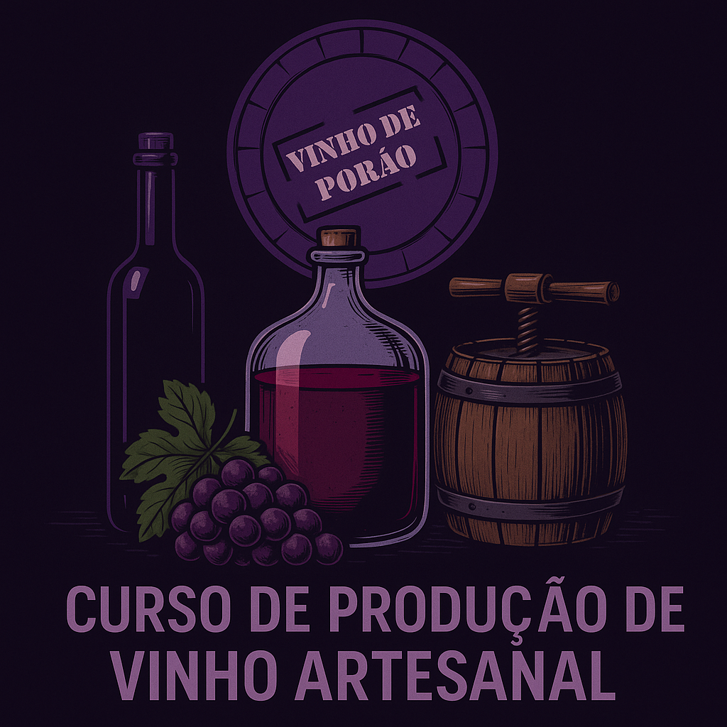 Curso de Produção de Vinho Artesanal