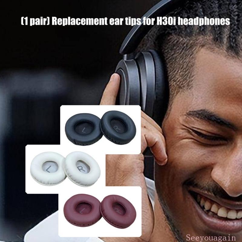 Seeyouagain Almofadas Ouvido Substituição Sobre A Orelha Compatíveis H30i Foam EarPad Para Reparo Fone