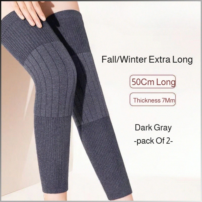 【Winter Thermal Protection】Knee Warmers For Women/Men - Extra Long Thickened Leg Protectors For