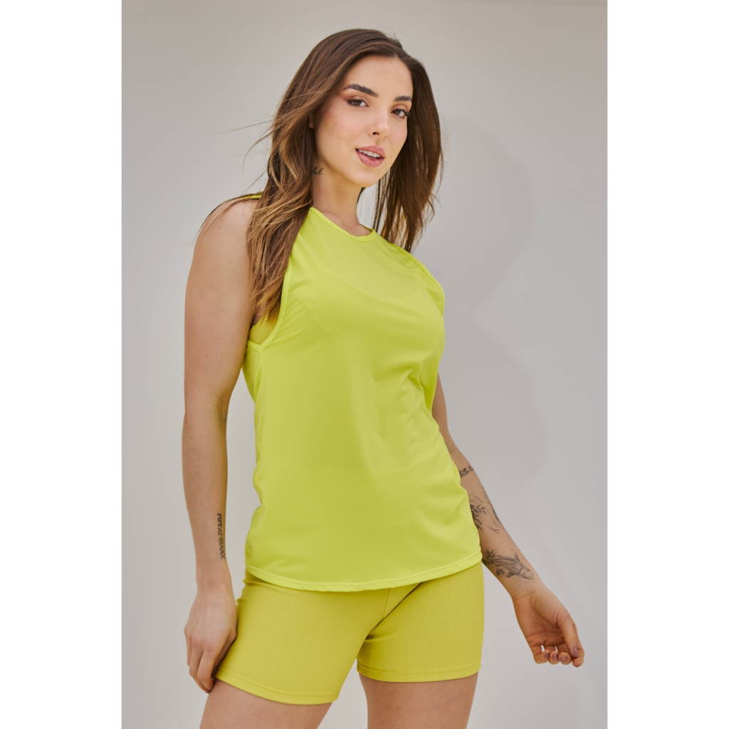 Regata Feminina Dry Fit Running Dalla Pelle | Camiseta Academia Fitness Corrida Esportiva Treino