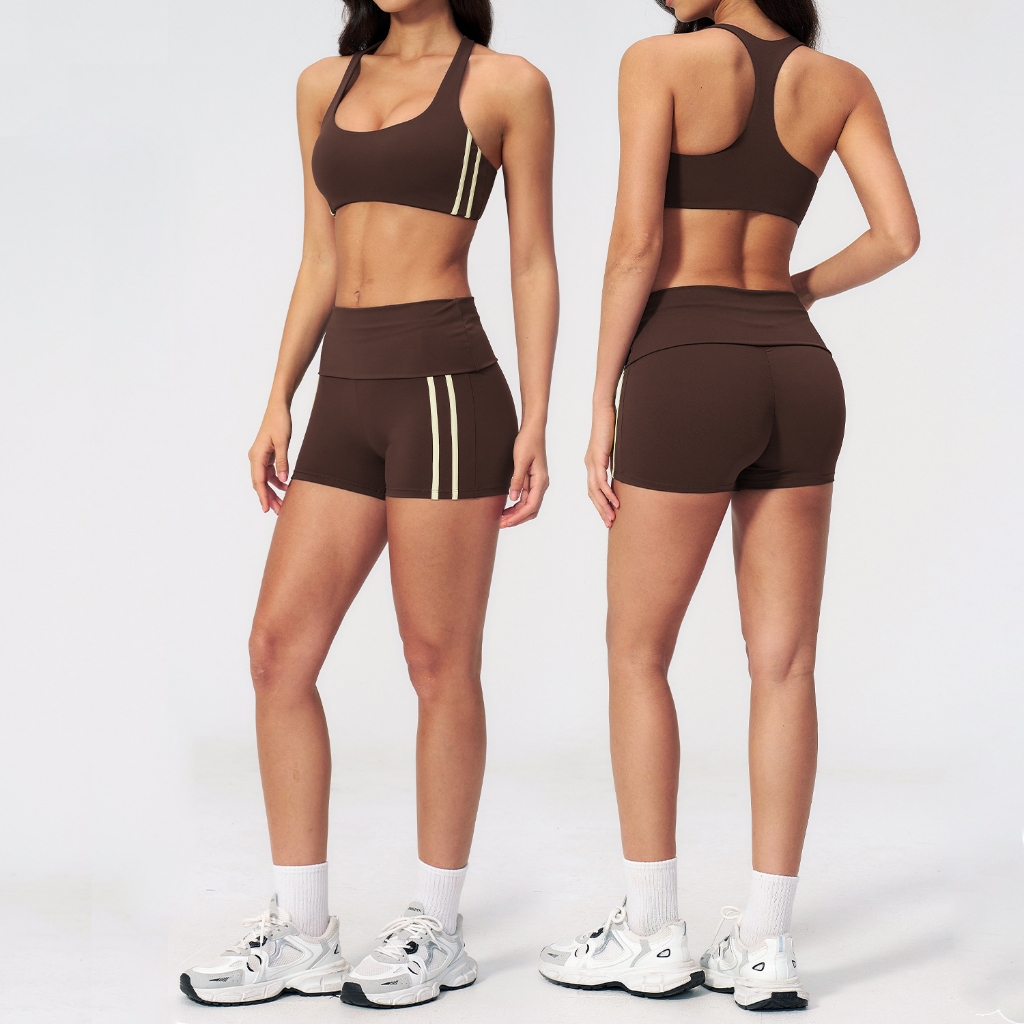 Esportes Top Fitness Running Shorts Zero Transparência
