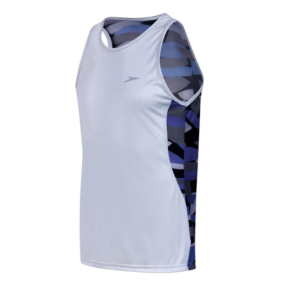 Regata Camu Running Masculina  Speedo -  CINZA CLARO
