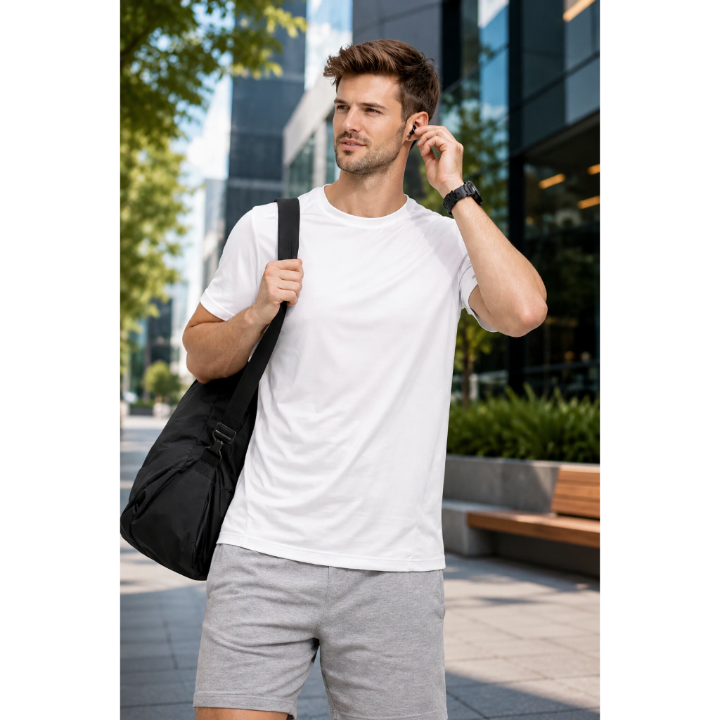 Camiseta Masculina OutFit | 78% Poliamida 22% Elastano