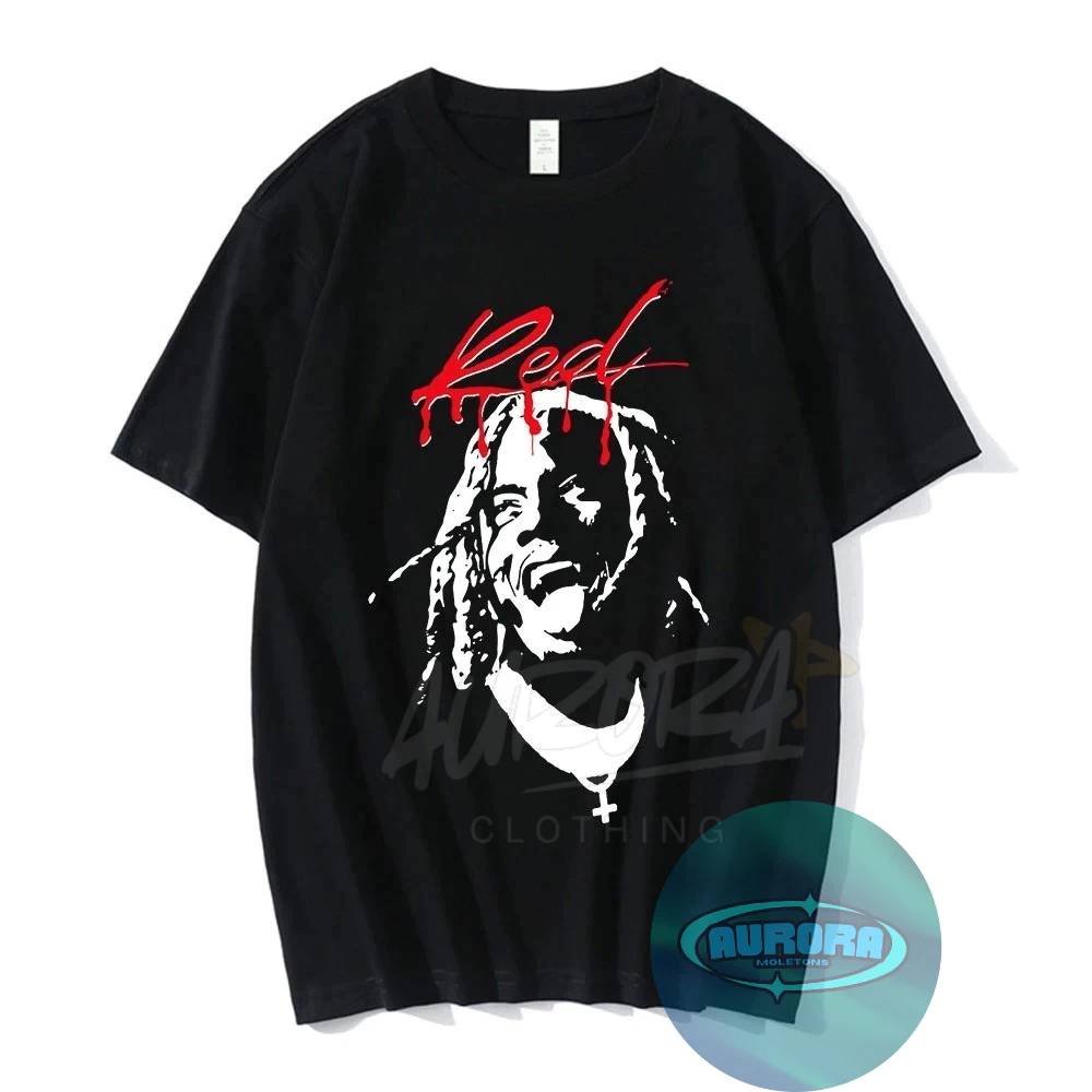 Camiseta Playboi Carti Red Moda Style Rapper LANÇAMENTO 2024