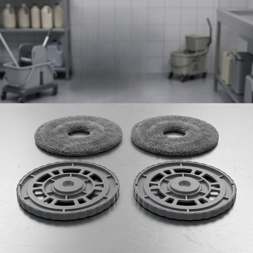 { PUO } Para MOVA P10 Pro Ultra Mop Pad Holders Almofadas De Substituição De 4 Peças