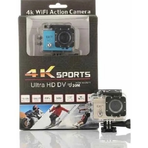 Câmera Filmadora Action Pro 4k Sports Ultra-hd Wi-fi Control