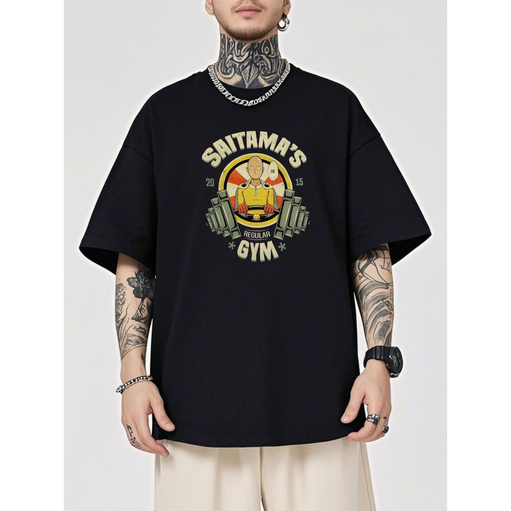 Camiseta Camisa Saitama's Gym Academia