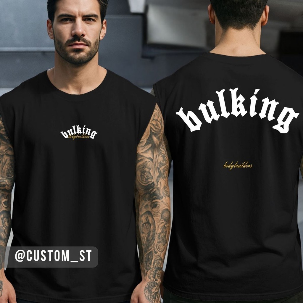 Regata Oversized Academia Bulking Maromba Treino Fitness Gym Musculação