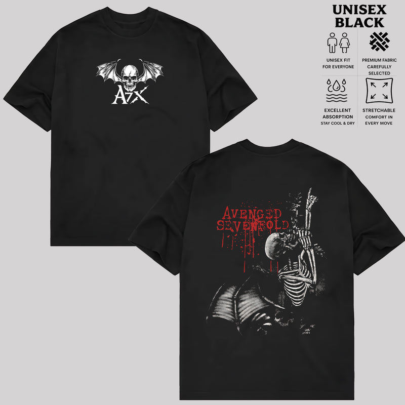 Camiseta Avenged Sevenfold Spine Climber Moderna Estilosa Premium Moda Feminina