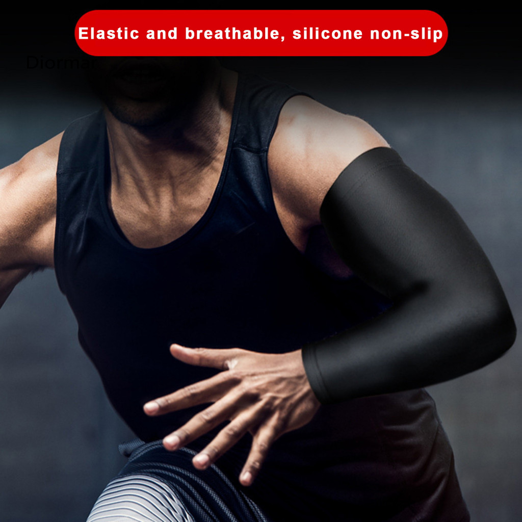 Athletes Wrist Guard Breathable Lycra Fabric Arm Sleeve Basketball Compression Muscle Support Uv Protection for Men Wome