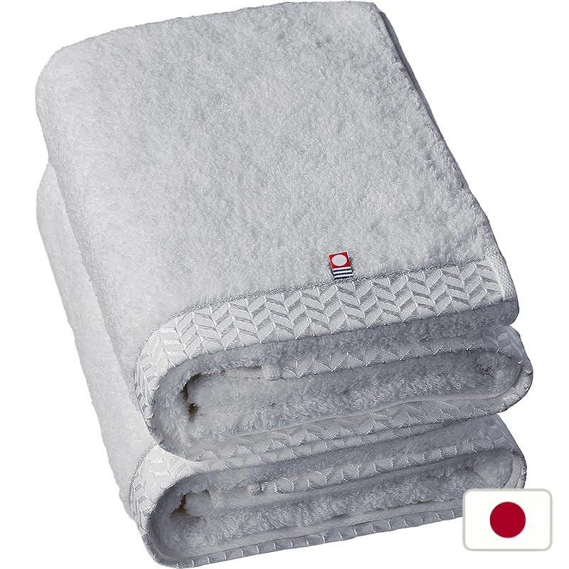 Premium Imabari Cotton Towel Set - 2 Luxury Bath Towels & 4 Face Towels - Soft, Thick, 100% Cotton, Made in Japan - Idea
