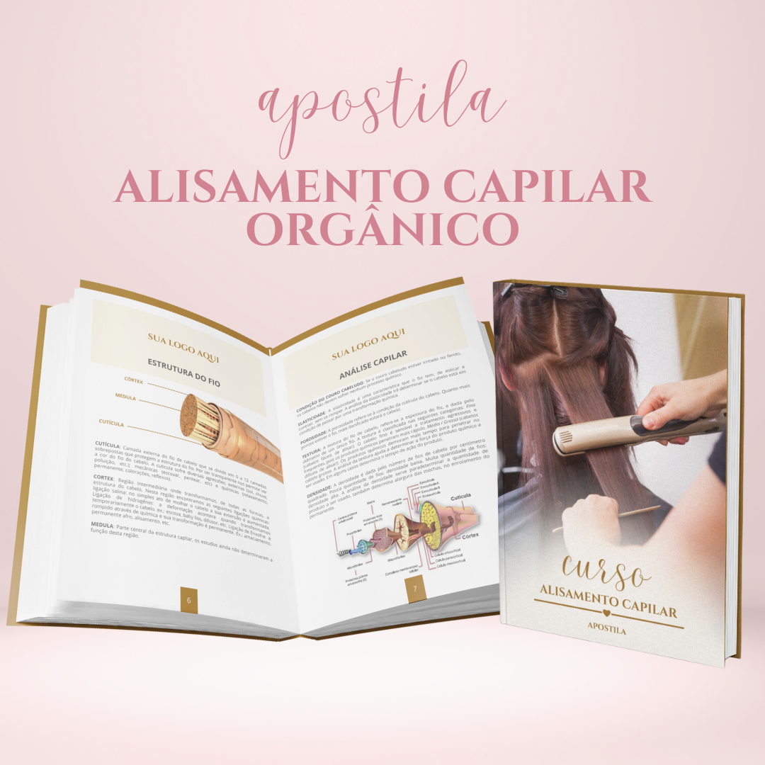 Apostila Editável de Alisamento Capilar