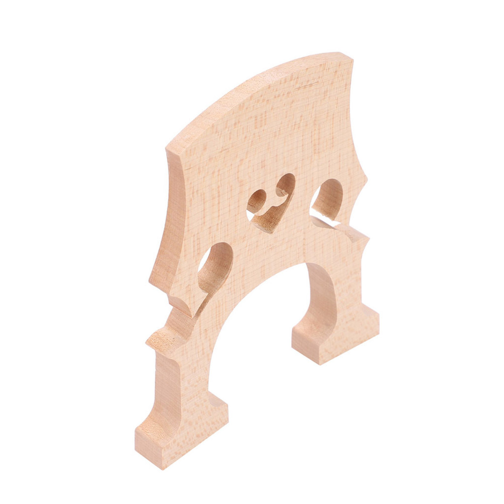 andobr Maple Wood Cello Bridge Peças De Reposição Acessório De Instrumento Para Violoncelos 4/4 3