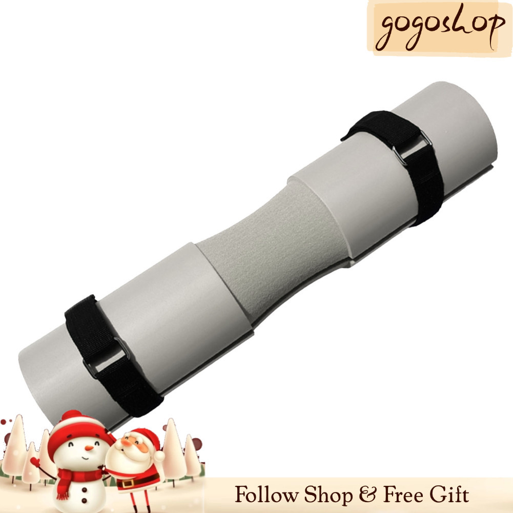 Gogoshopp-br Barbell Pad Squat Bar 240g Leve portátil para academia Bolsa Espuma protetora de alta densidade com design