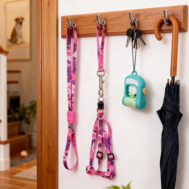 5 Conjuntos Corda Animal Pet Resistente E Forte Comprimento Regulável Grip Confortável Leve E Durável