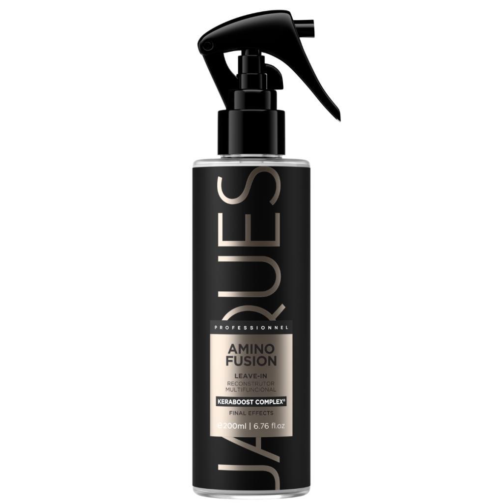 Spray Fluído Leave-in Jacques Janine Amino Fusion Proteção Térmica Brilho Reconstrução Capilar 200ml