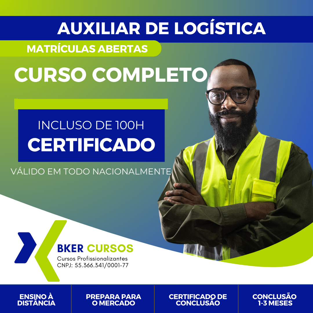 Auxiliar em Logística 100h