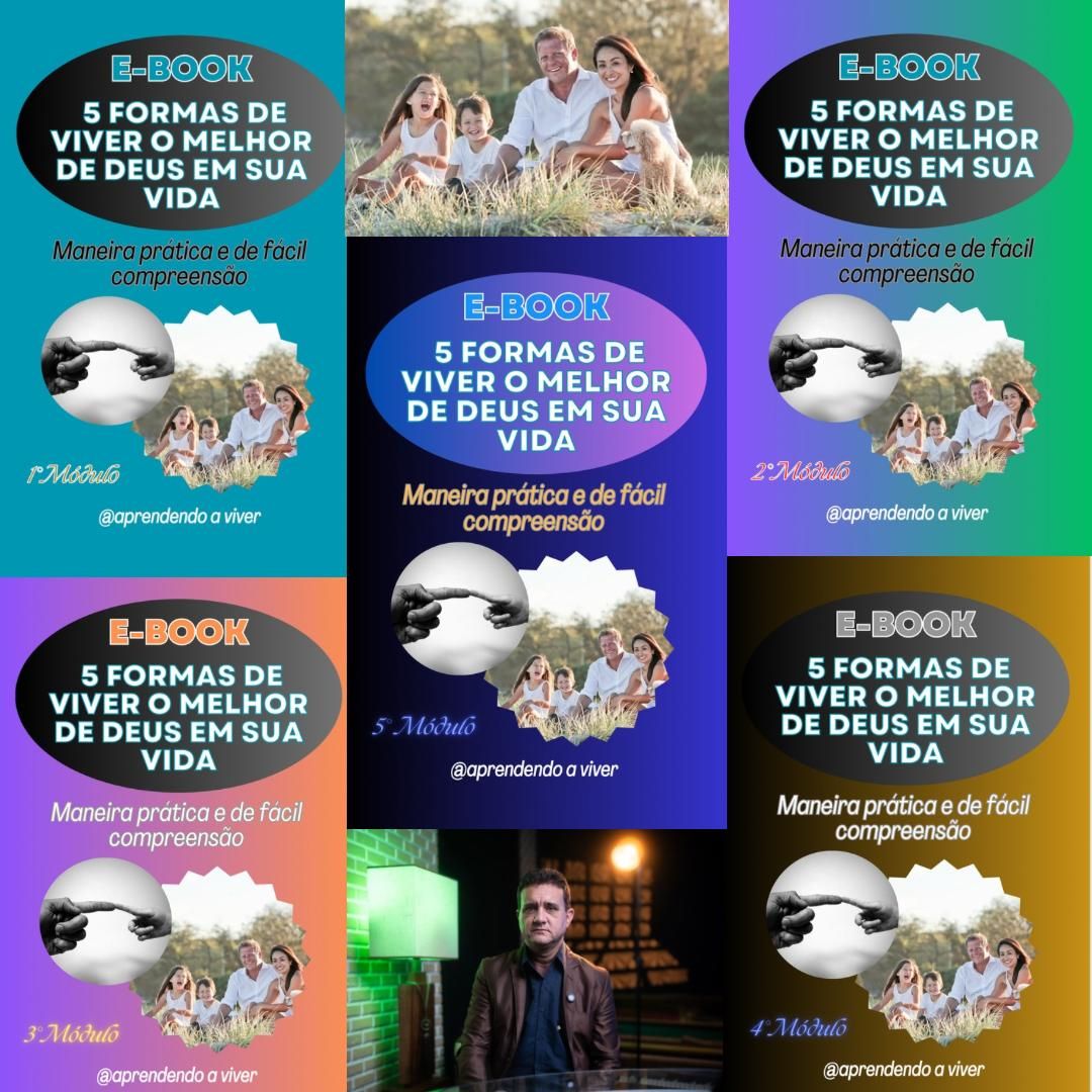 E-Book 5 Formas de Viver o Melhor de Deus em sua Vida