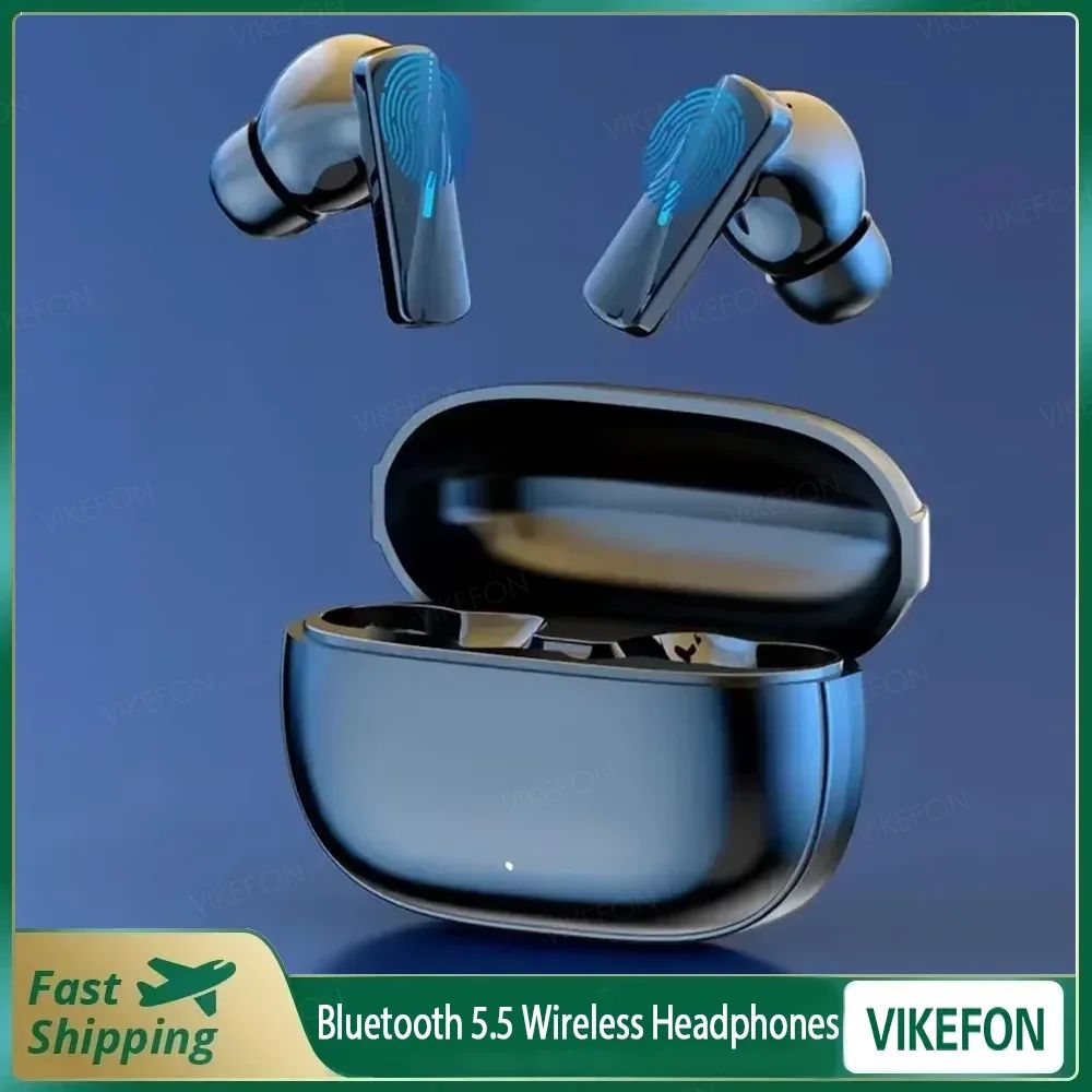 Fones de ouvido True Wireless com cancelamento de ruído, Bluetooth 5.3 atualizado, fone de ouvido de música HD,