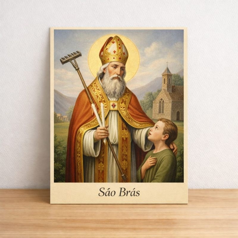São Brás, Quadro Decorativo.