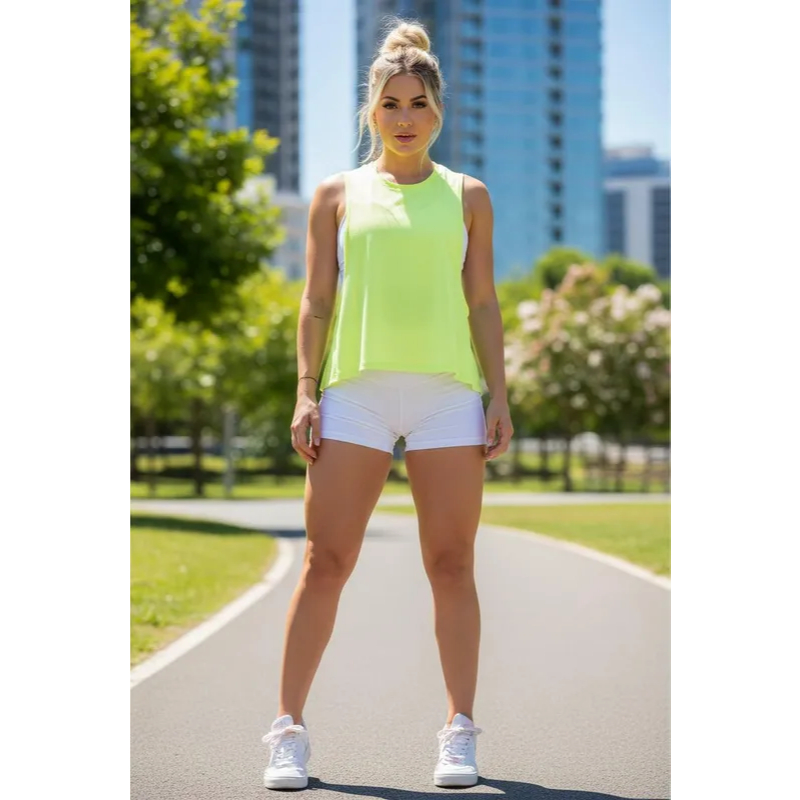 Regata Fresquinha de Poliamida com Proteção UV - Must-Have de Verão