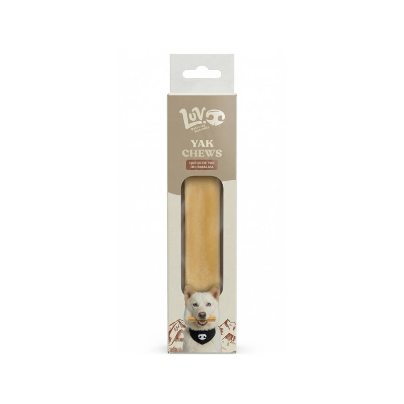 Queijo do Himalaia Chhurpi Amicus Petisco Natural Cachorro Osso Mastigável Yak Chews LUV M