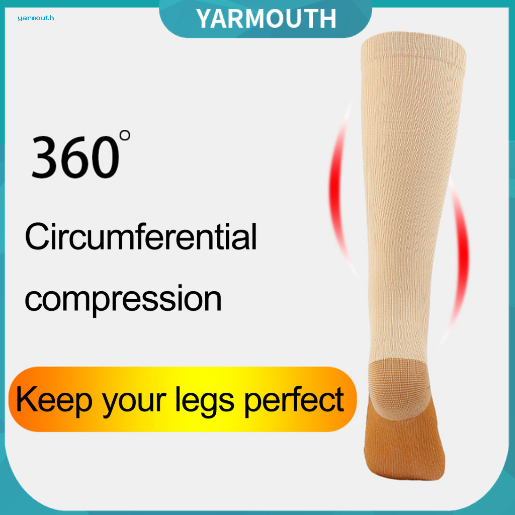 Compression Stockings Nylon Socks Women’s Winter Sport – Knee-high High Elasticity Anti-slip Yoga Running for Warmth