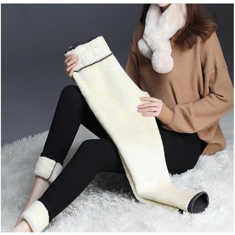 Legging Grossa Com Pelos Cintura Alta COMPRESSAO TÉRMICA calça feminina forrada peluciada academia neve inverno pijama