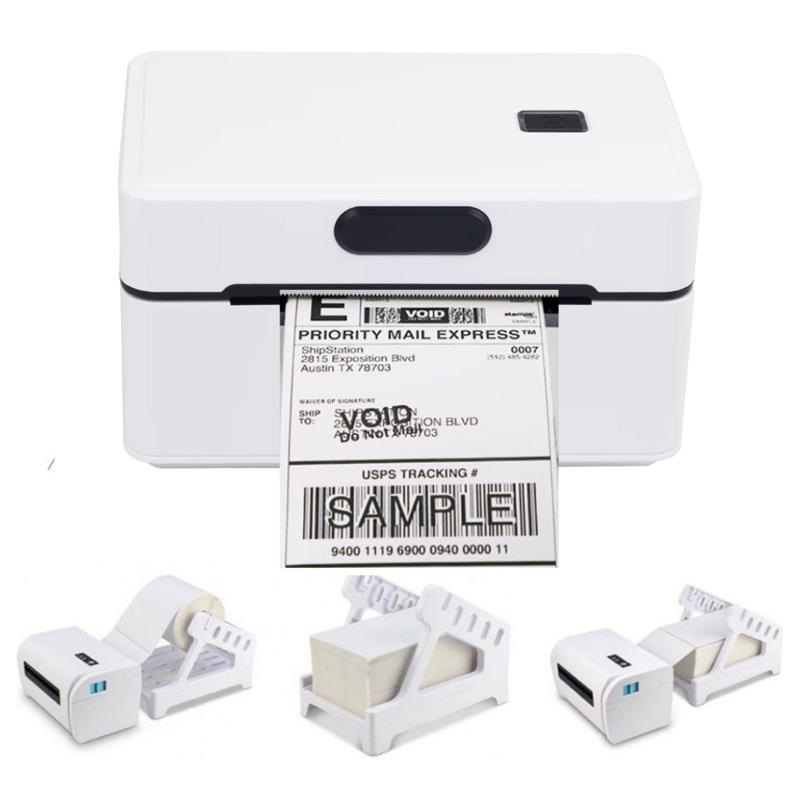 Impressora Térmica Ecommerce Usb Portátil  100x150mm + Suport