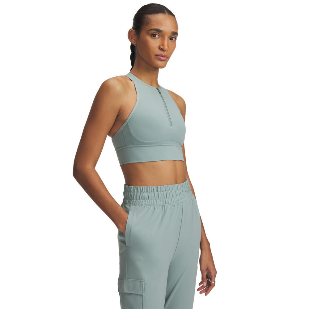Top de Treino Under Armour Meridian Zip Tank Feminino