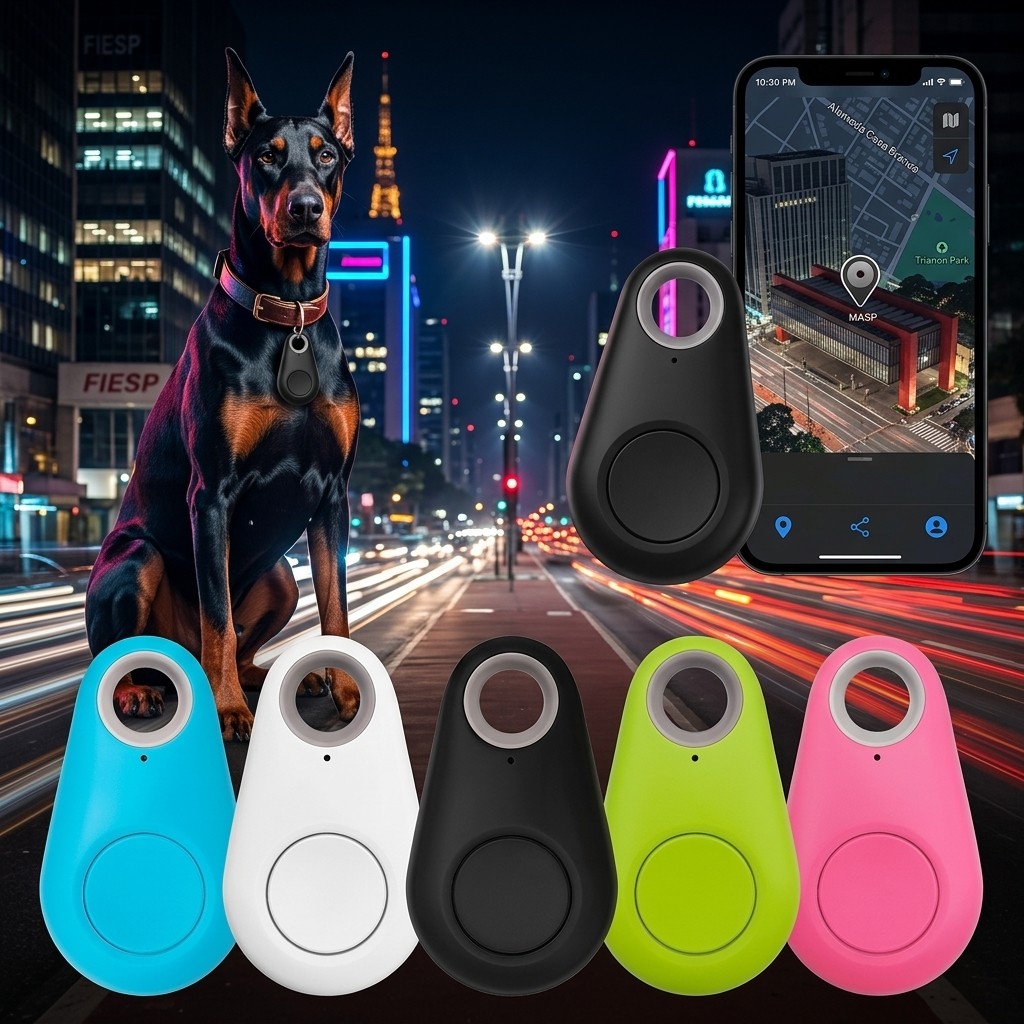 Localizador Bluetooth Para Chaveiro E Animais Estimação Útil
