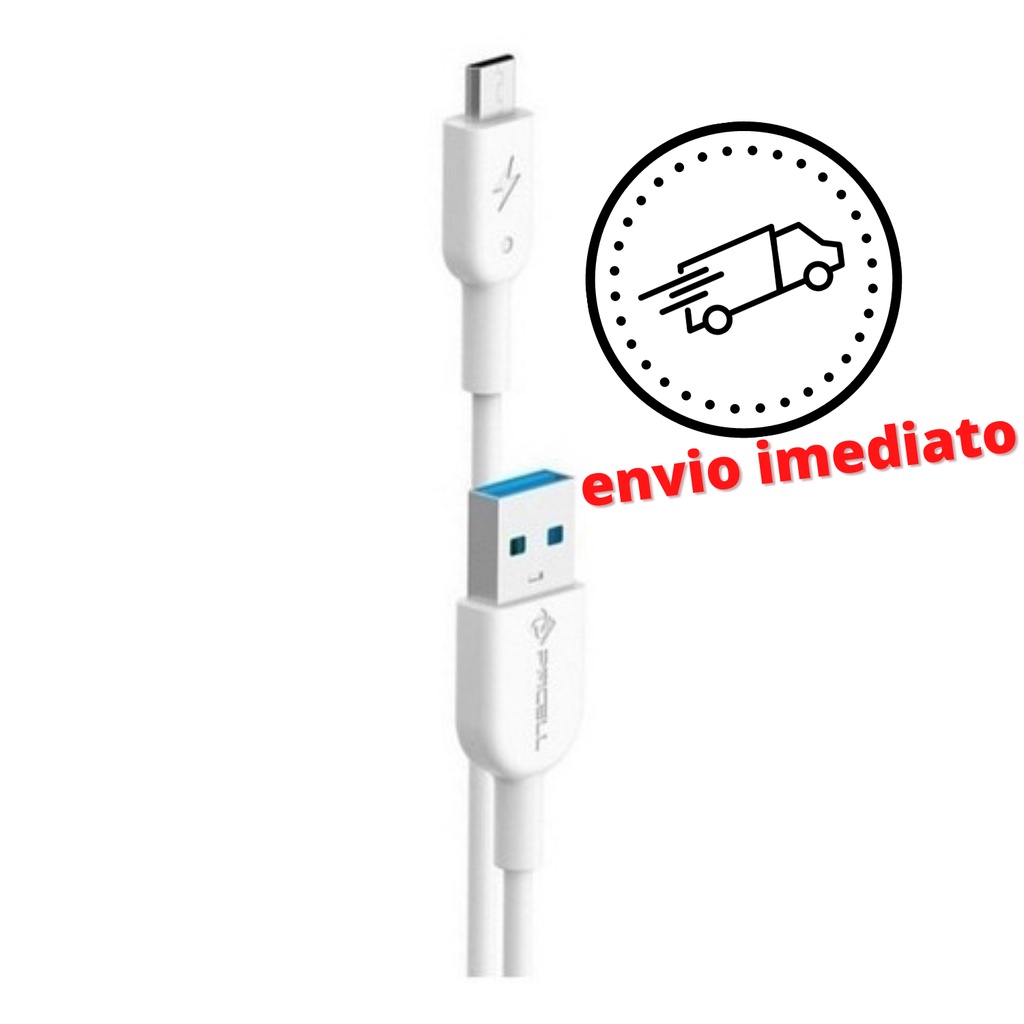 Cabo Carregador Micro USB V8 Turbo p/ Samsung* Motorola * Xiaomi *LG *ASUS *LeNovo  Super Resistente ENVIO NO MESMO DIA