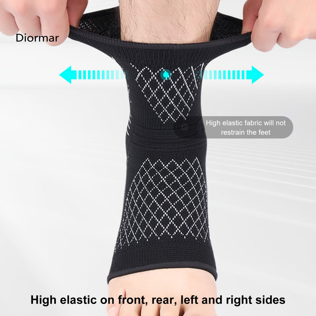 Sports Ankle Brace High-elastic Knitted Sleeve Support Compression – High Elastic Breathable Skin-friendly Stabilizing