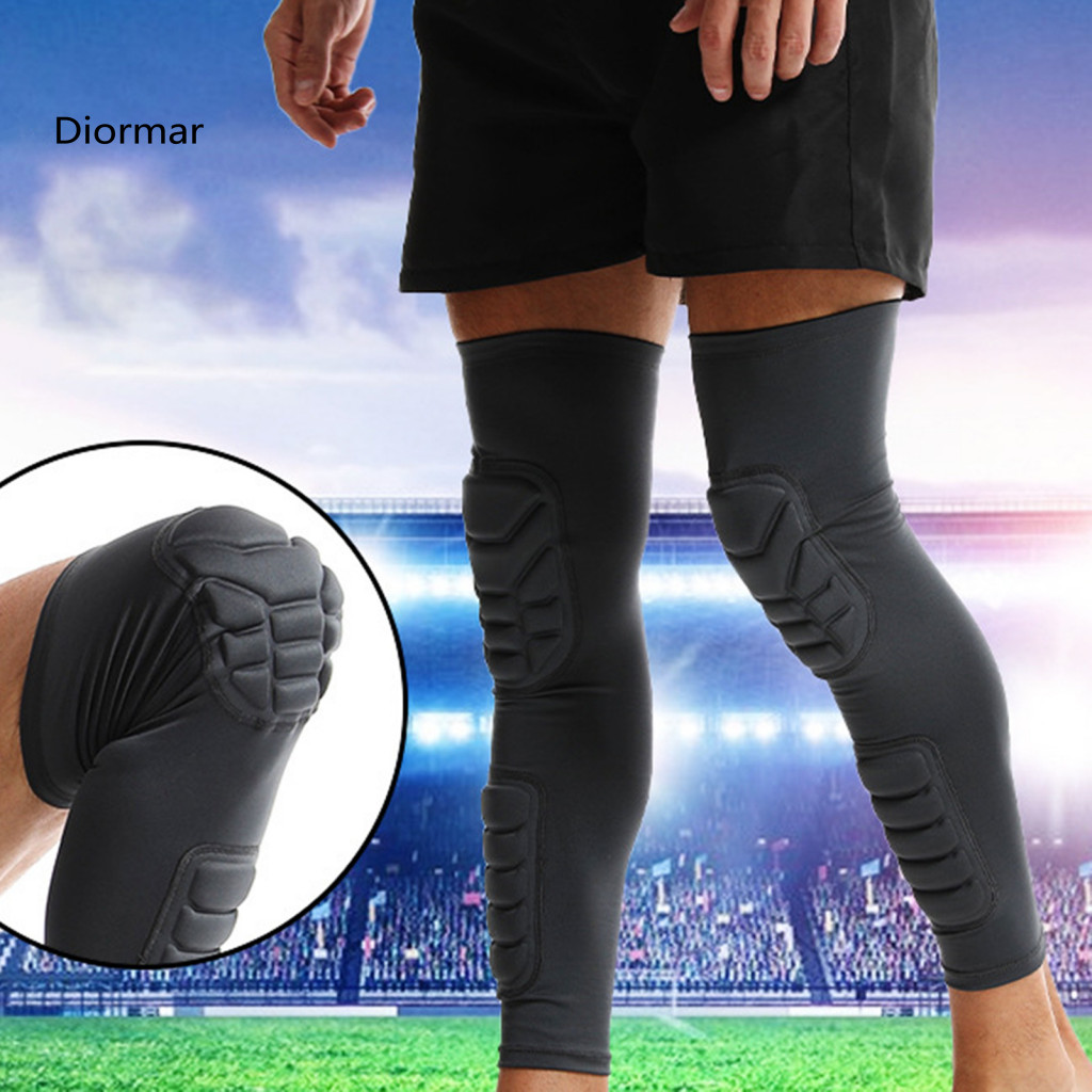 Knee Guards Sports Pads 1pc Pad Shin Guard High Elastic Breathable Impact Resistant Sleeve Protective Football Soccer Ge