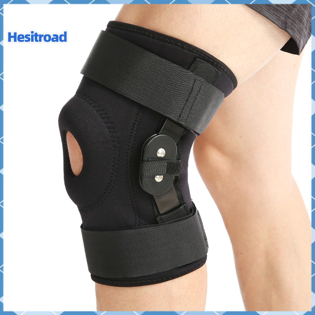Men Women Knee Support Brace Adjustable Compression Sleeve for Arthritis Meniscus Tear Pain Relief Sports Running Basket