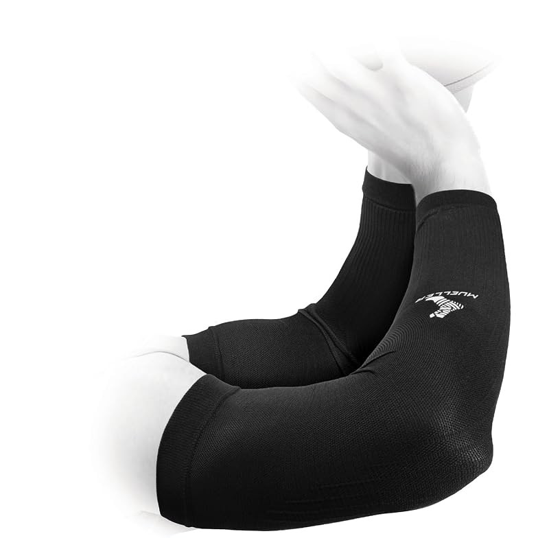 Mueller Graduate Compression Performance Arm Sleeve - UV Protection, Moisture-Wicking, Available in Various Sizes【2-Pack