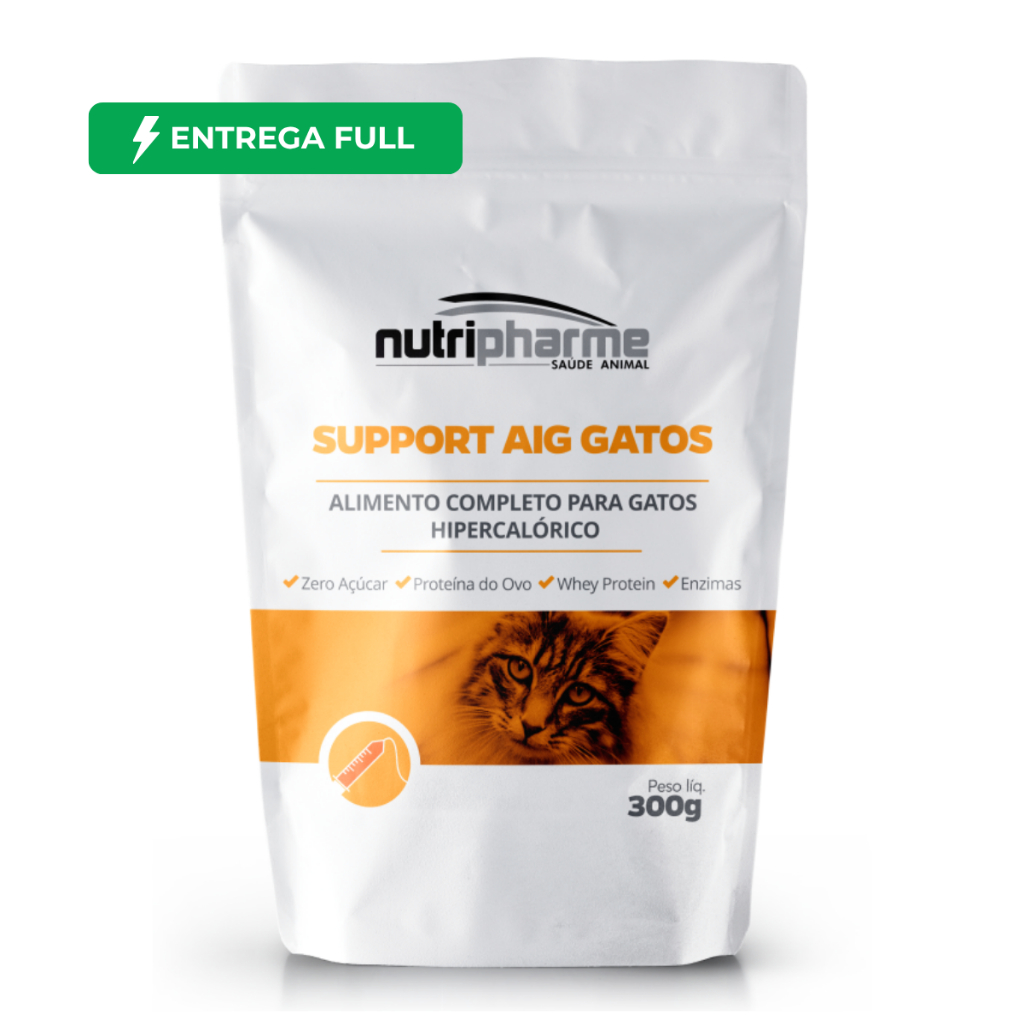 Support AI-G Suplemento Hipercalórico Nutripharme Gatos 300g