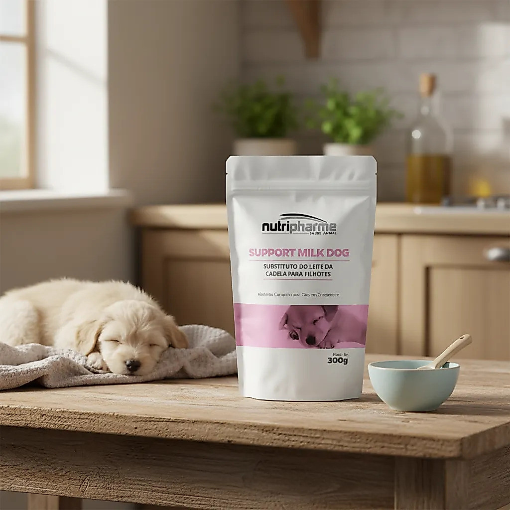 Support Milk Dog Sachê 300g Cães Cão Filhote Nutripharme