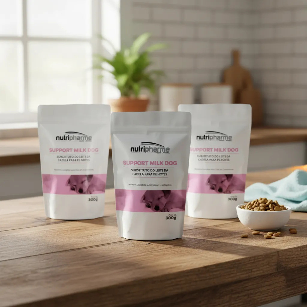 3 Support Milk Dog Sachê 300g Cães Cão Filhote Nutripharme