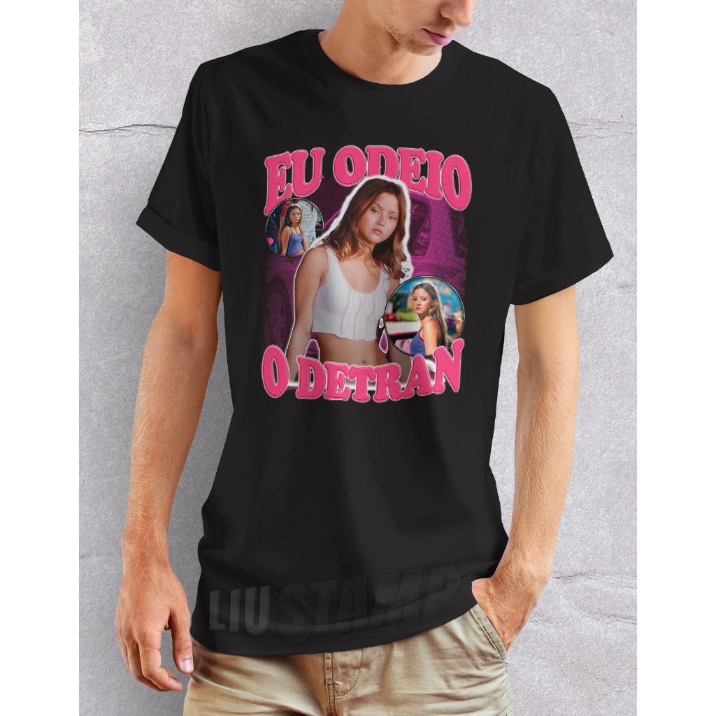 Camiseta Devon Aoki Eu Odeio o Detran Camisa Suki Velozes e Furiosos